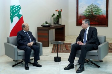 الرئيس عون يلتقي الرئيس المكلف مصطفى اديب في بعبدا