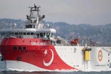 السفينة التركية عروج ريس للتنقيب عن النفط شرقي المتوسط