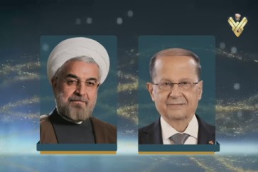 الرئيس روحاني يبرق الى الرئيس عون مهنئاً بعيد الاستقلال