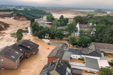 الفيضانات في اوروبا