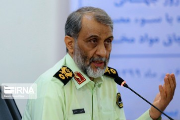 نائب قائد قوى الأمن الداخلي الايراني العميد قاسم رضائي