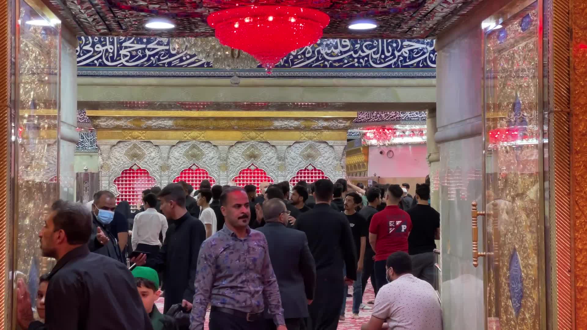 احياء المراسم العاشورائية في كربلاء المقدسة