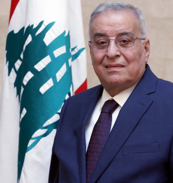 وزير الخارجيه اللبناني