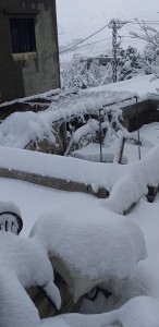 ثلوج لبنان