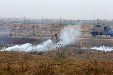 العدو الاسرائيلي استهدف اراضي غزة