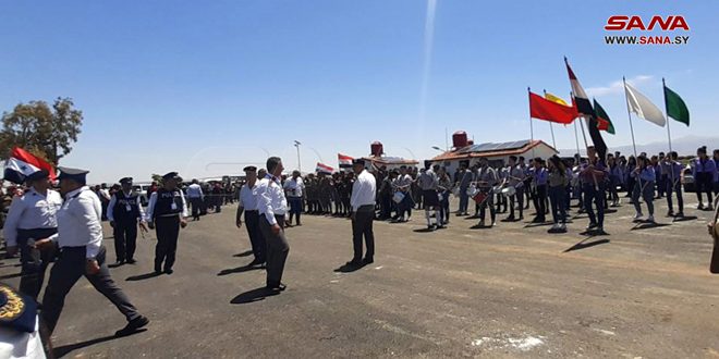 افتتاح مركز مطربا الحدودي مع لبنان بحضور فعاليات من البلدين
