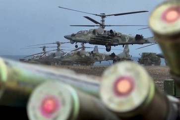 مروحيات روسية من طراز "كا-52" ("تمساح") في أوكرانيا
