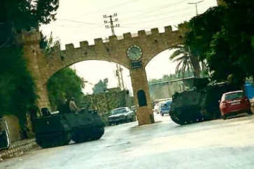 الجيش اللبناني قرب دير عمار