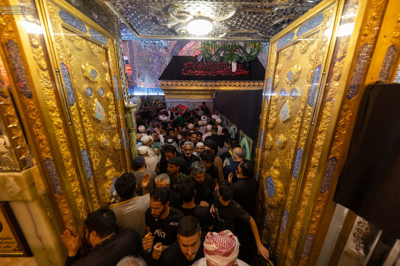 العتبة العلوية شهادة الرسول (13)