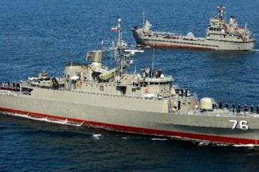 سلاح البحر في الجيش الايراني يحتجز سفينتي تجسس اميركيتين