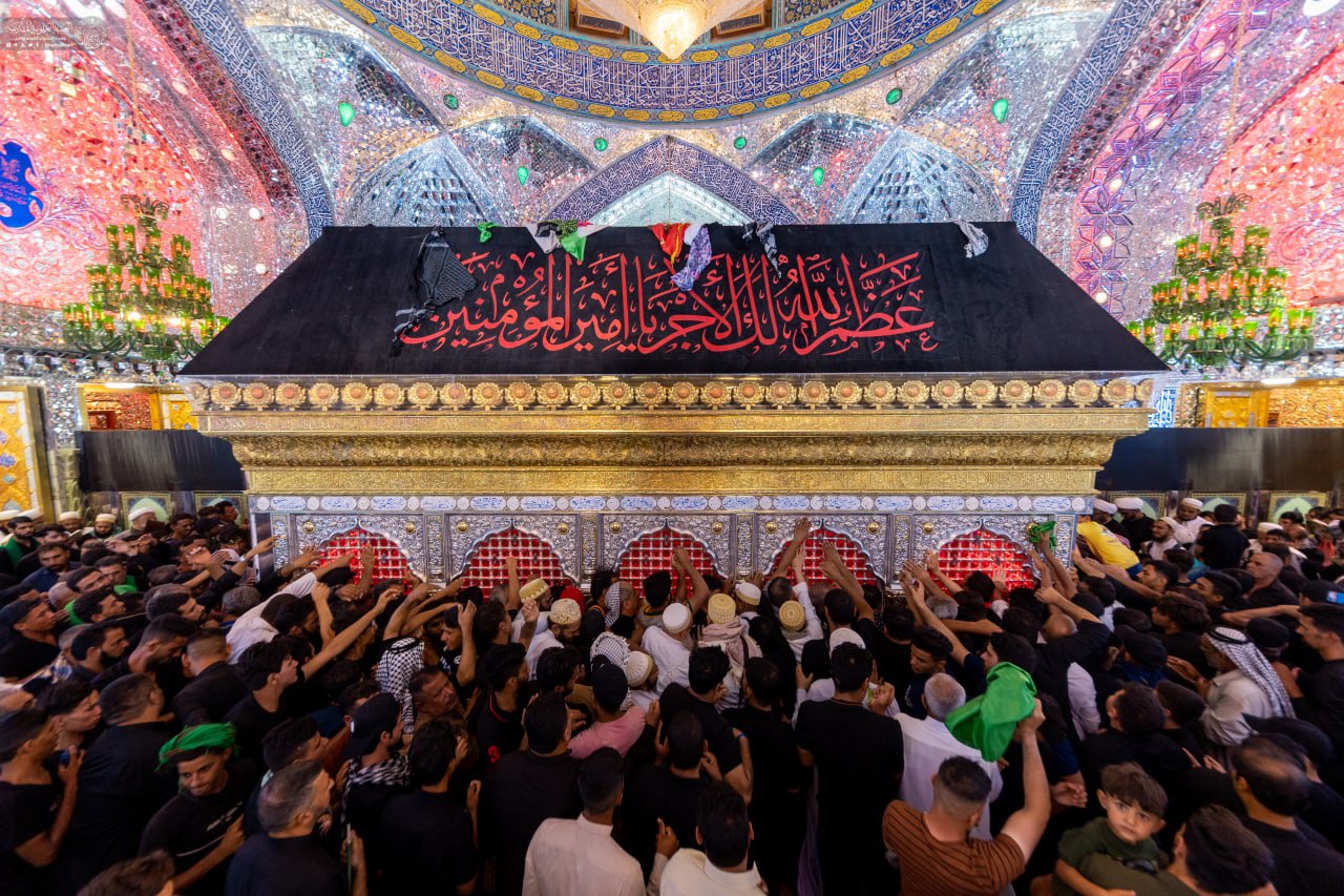 العتبة العلوية شهادة الرسول (11)