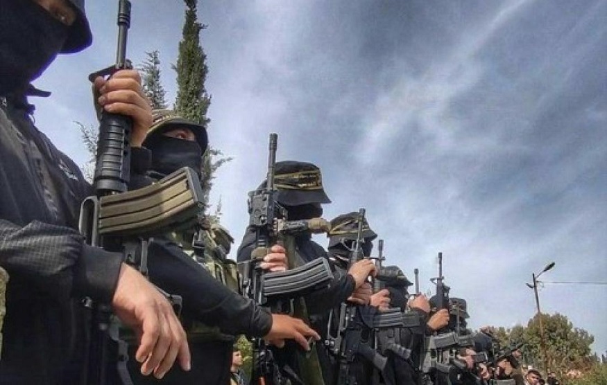مجموعة مقاومين من كتيبة جنين