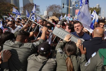 تظاهرات في الكيان الصهيوني