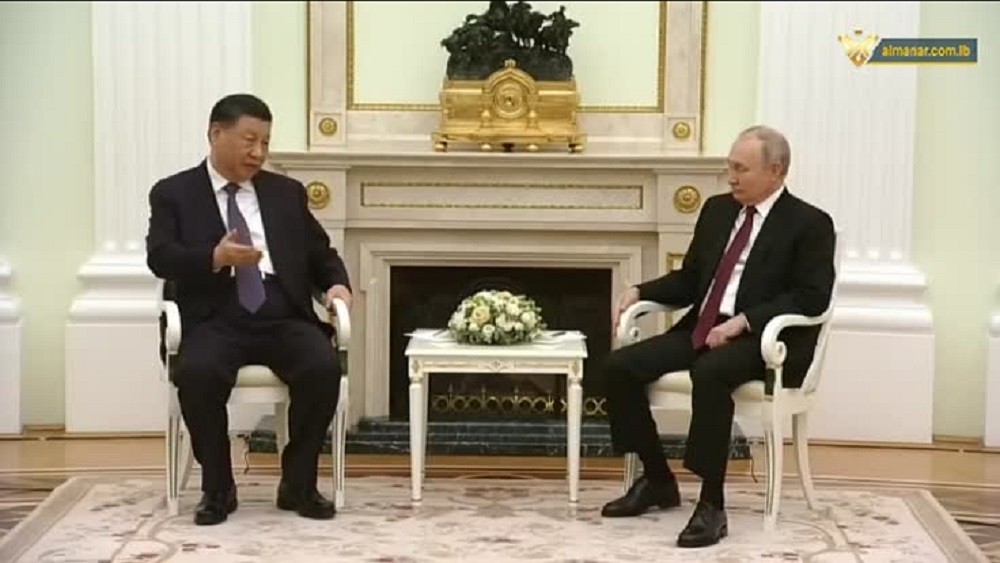 الرئيسان الروسي والصيني في زيارة للأخير إلى موسكو