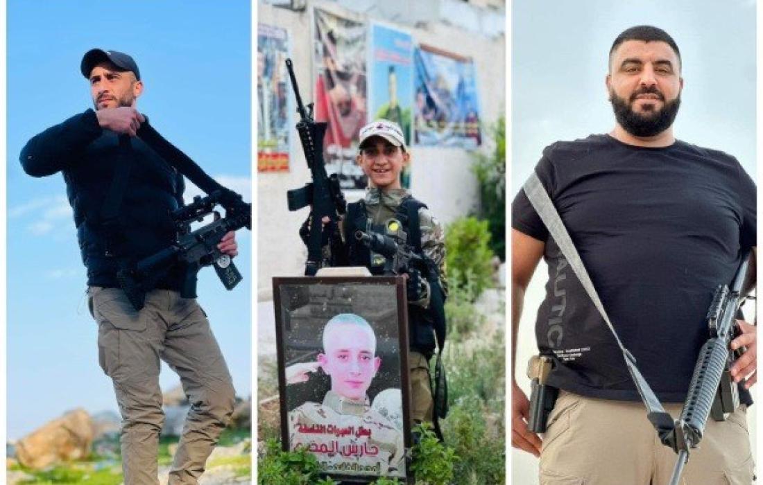 الشهداء أشرف السعدي، صهيب الغول، محمد عويس