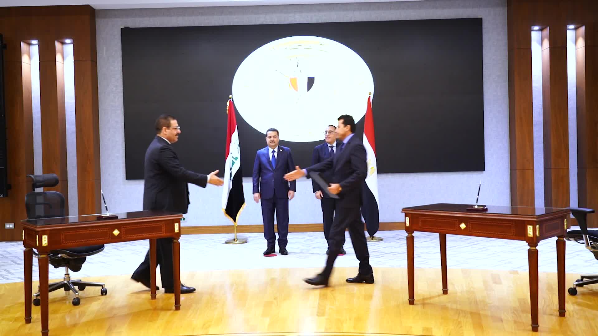 زيارة السوداني الى مصر (4)
