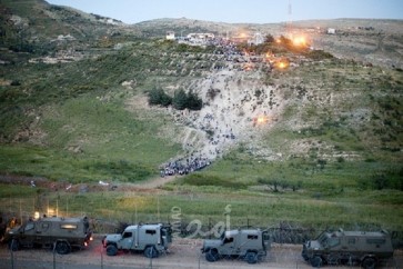 الاحتلال الاسرائيلي يفجر حقل الغام بالجولان المحتل