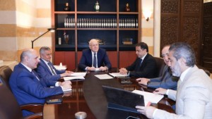 ميقاتي ومنصوري وخليل