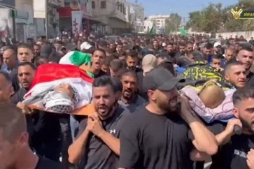 تشييع شهداء فلسطينيين
