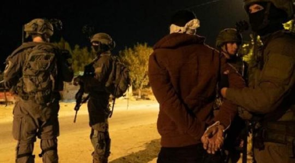 اعتقال فلسطينيين