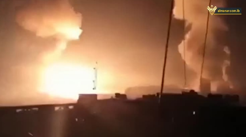 قصف صهيوني عنيف على غزة