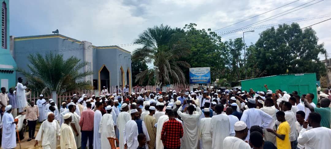 تظاهرة في السودان دعما لفلسطين - طوفان الأقصى