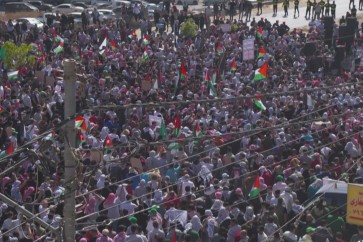 تظاهرات في الاردن دعما لفلسطين - طوفان الاقصى
