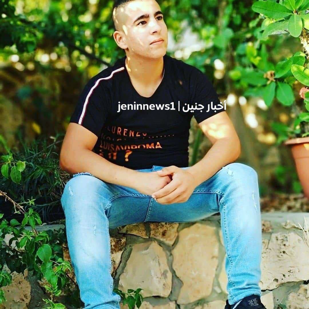 إستشهاد الشاب ثائر حمو متأثراً بجراحه التي أصيب بها برصاص الاحتلال في بلدة اليامون غرب جنين