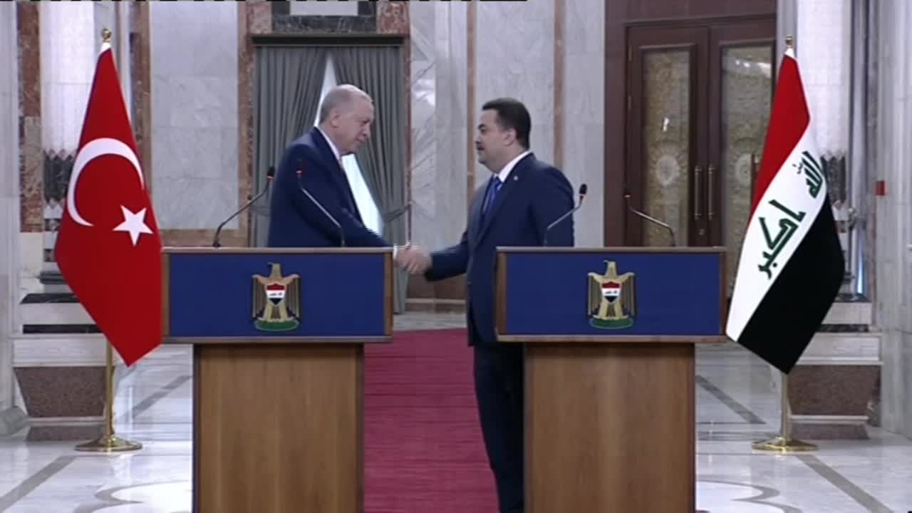 مؤتمر صحافي بين السوداني واردوغان