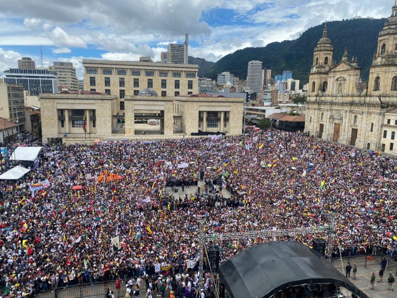 Gaza Protests Colombia