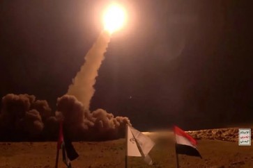اطلاق صاروخ باليستي من اليمن