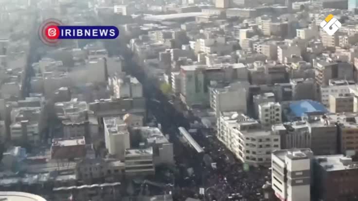 تغطية ميدانية توثق استجابة شعبية واسعة لدعوة النزول إلى الشارع في طهران