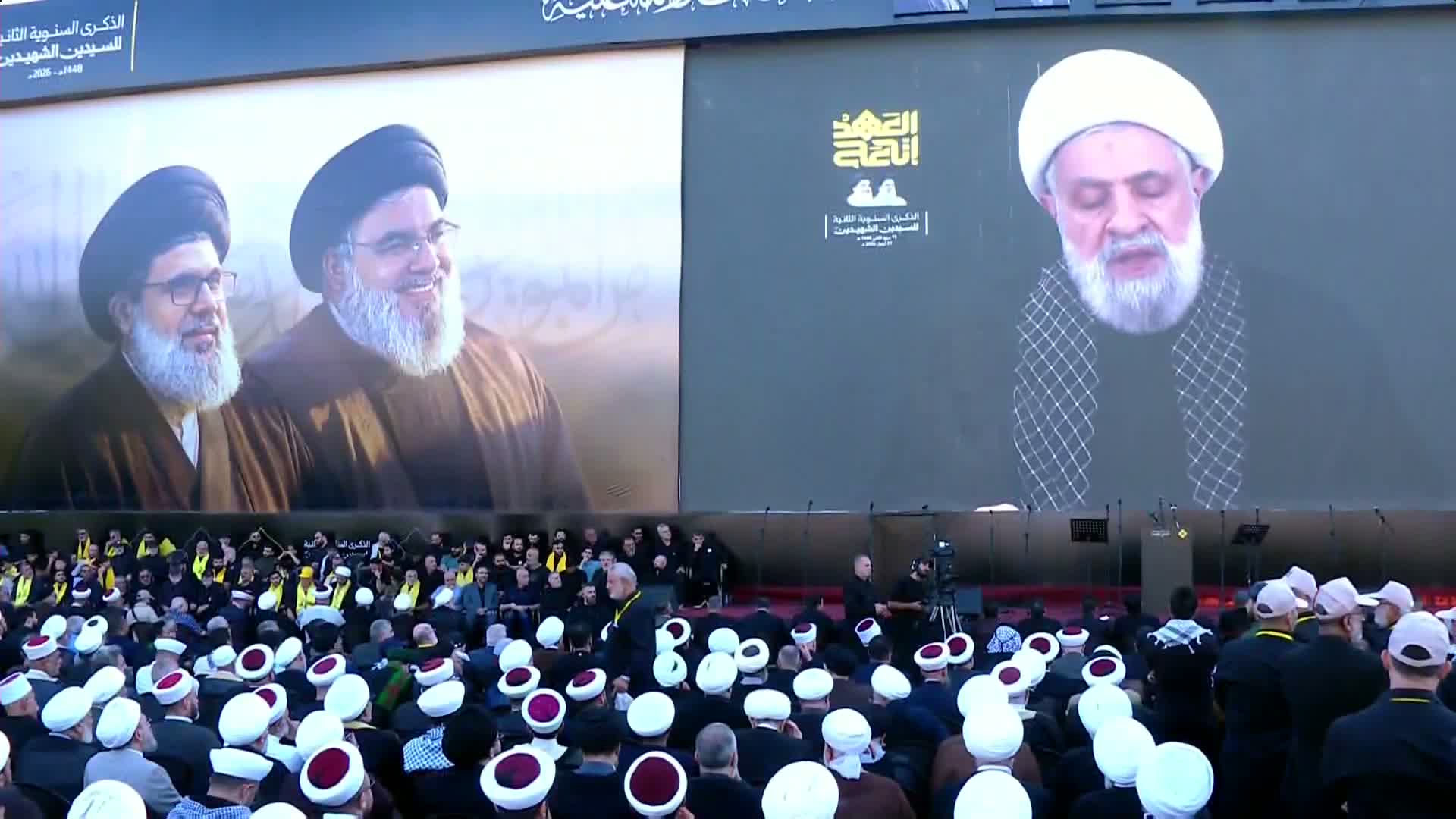الشيخ قاسم: المقاومة مستمرة ونطالب بتجميد المفاوضات المباشرة وسنعلن قريبًا مساهمتنا في الإيواء