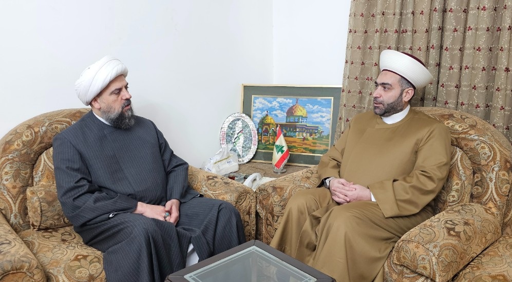 الشيخ القطان زار المفتي قبلان مشيدا ب”دوره الريادي”: قوة لبنان تتجلى دائماً في وحدة أبنائه وتكاتفهم بوجه الاعتداءات