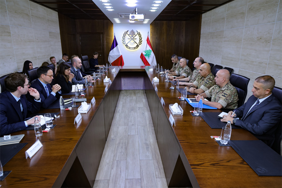 هيكل يستقبل بارو وروفو لمناقشة تعزيز التعاون العسكري وسبل التعامل مع ما بعد يونيفيل